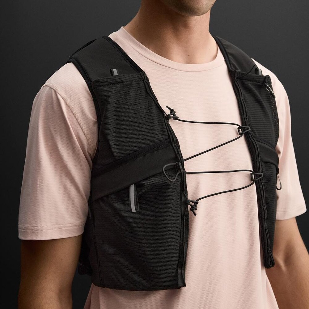 Zara ATHLETIC TECHNICAL VEST aka Solomon Running Vest - NEW - S/M - Black